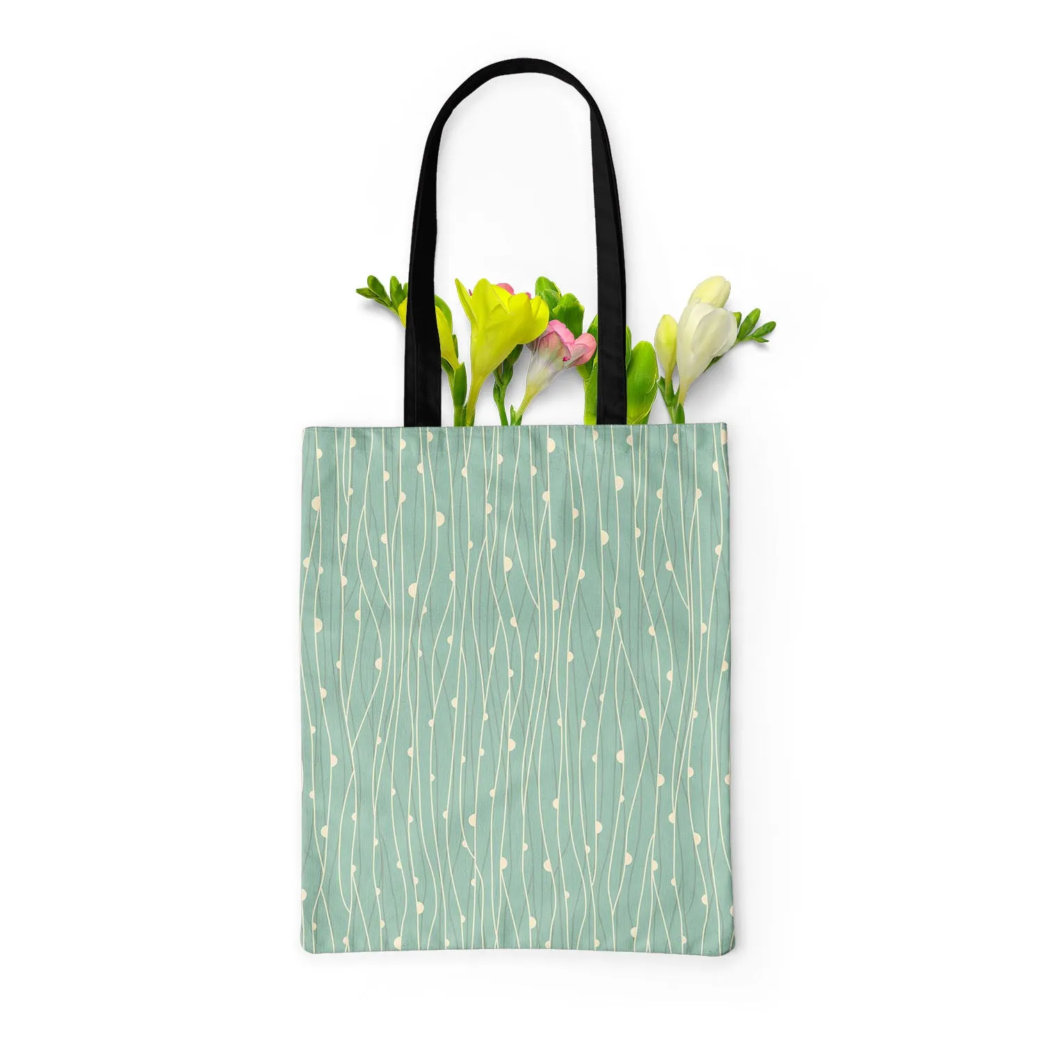 Abstract Style D1 Tote Bag Shoulder Purse | Multipurpose