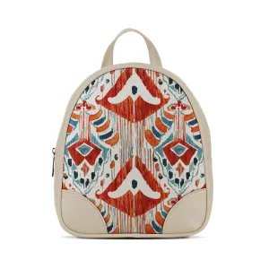 Beige O Mini Backpacks Bali