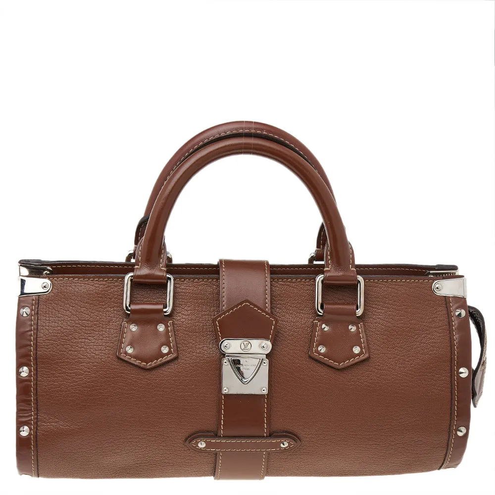 Brown Suhali Leather L'Epanoui PM Bag