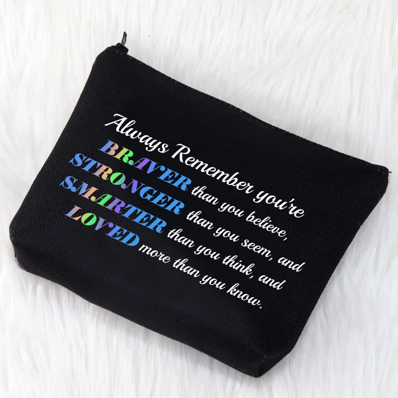 CMNIM Tiger Gifts Makeup Bag Tiger Lover Gifts Inspirational Tiger Animal Lover Gift Cosmetic Bag Zipper Travel Pouch Organizer (Tiger Gifts Makeup Bag)