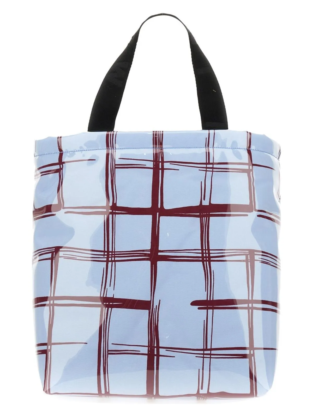 COATED CANVAS TOTE BAG