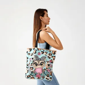 Cute Owl Tote Bags
