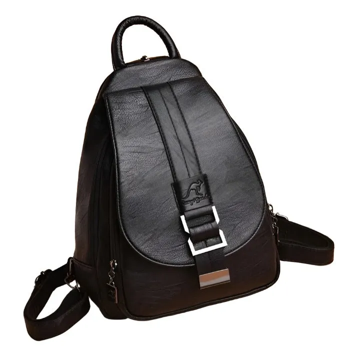 Designer Women's Leather Backpack