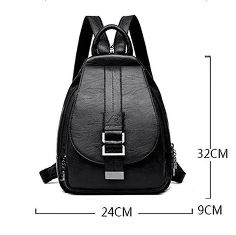 Designer Women's Leather Backpack