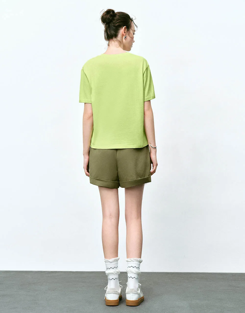 Elastic Waist Urban Shorts