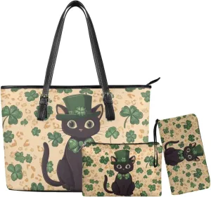 Fashion Handbags for Women Shoulder Bags Tote Satchel Hobo 3pcs