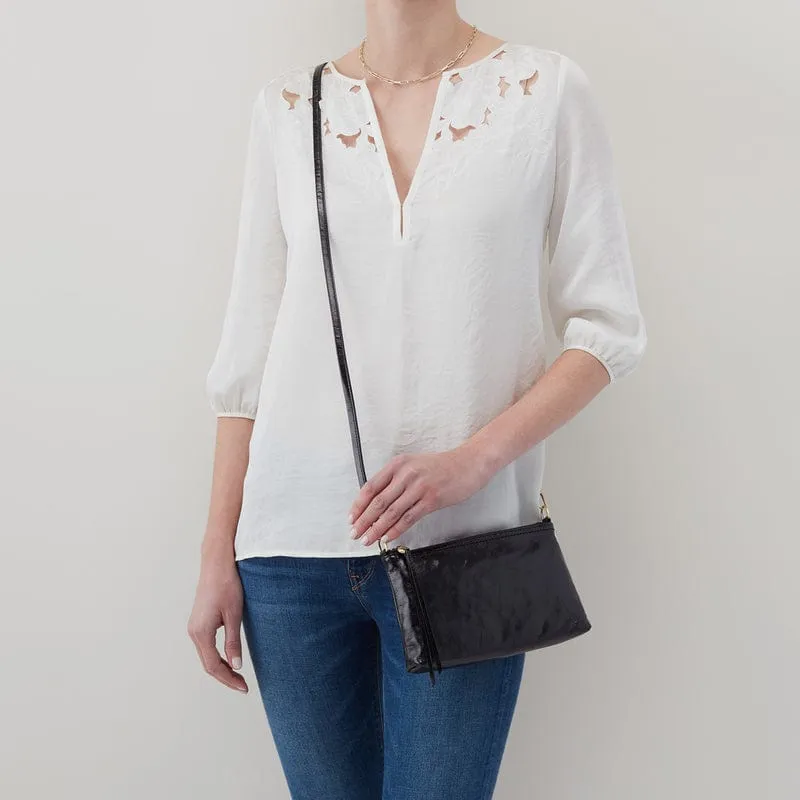 Hobo Darcy Crossbody In Polished Leather