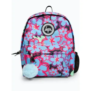 Hype Multi Blue Flower Backpack Xtlr042