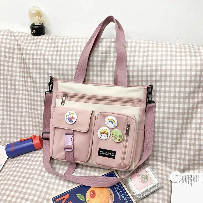 Japan Style Women Shoulder Bags Waterproof