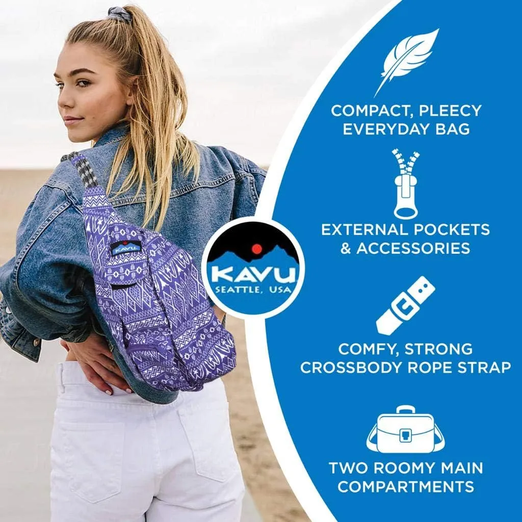 KAVU Mini Rope Bag Cotton Crossbody Sling