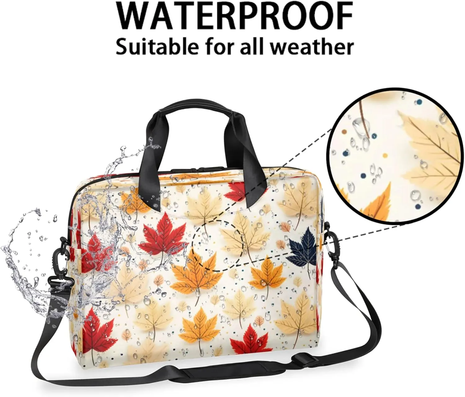 Laptop Carrying Case, Laptop and Tablet, Sleek Design, Water-Repellent Fabric, Business Casual, Casual Toploader