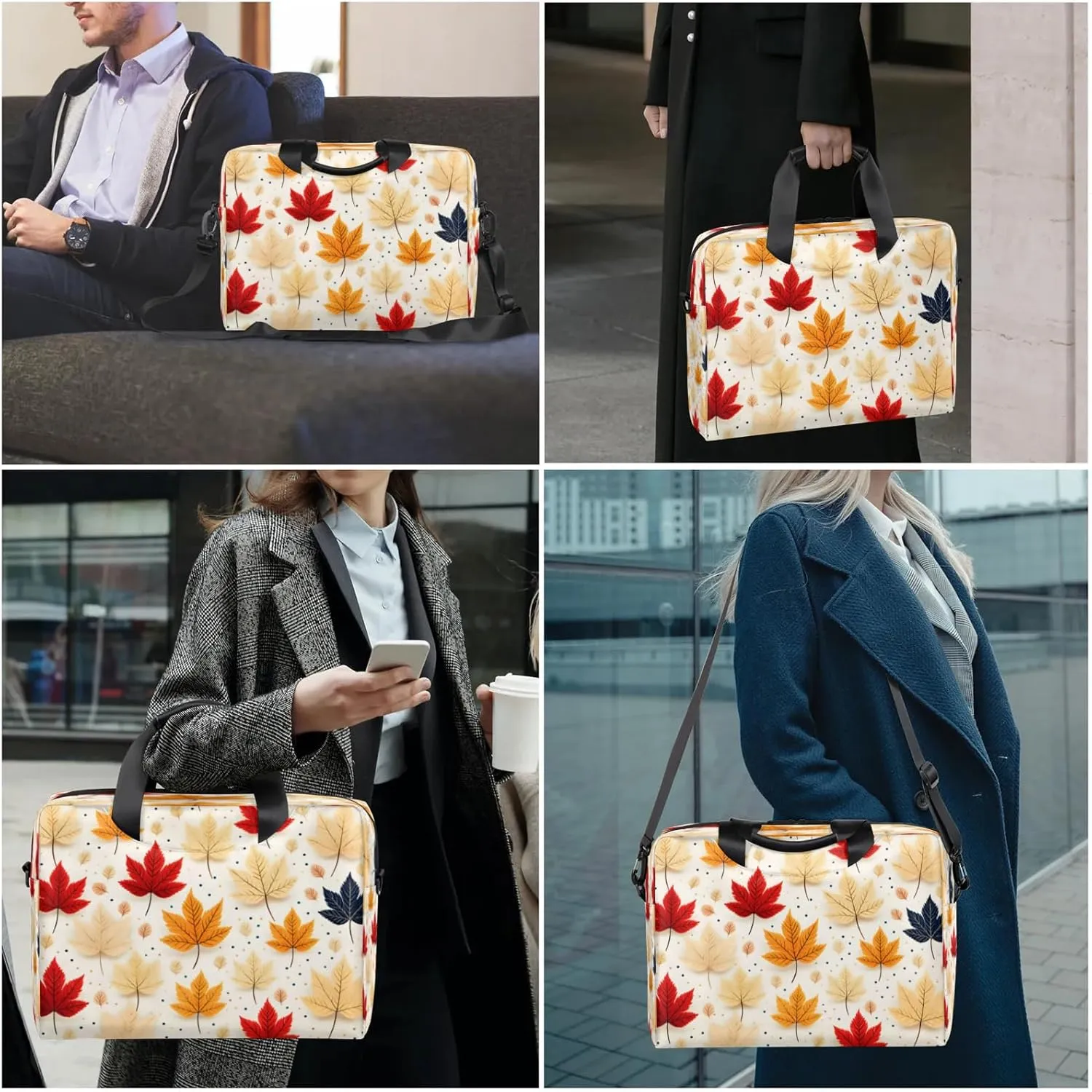 Laptop Carrying Case, Laptop and Tablet, Sleek Design, Water-Repellent Fabric, Business Casual, Casual Toploader