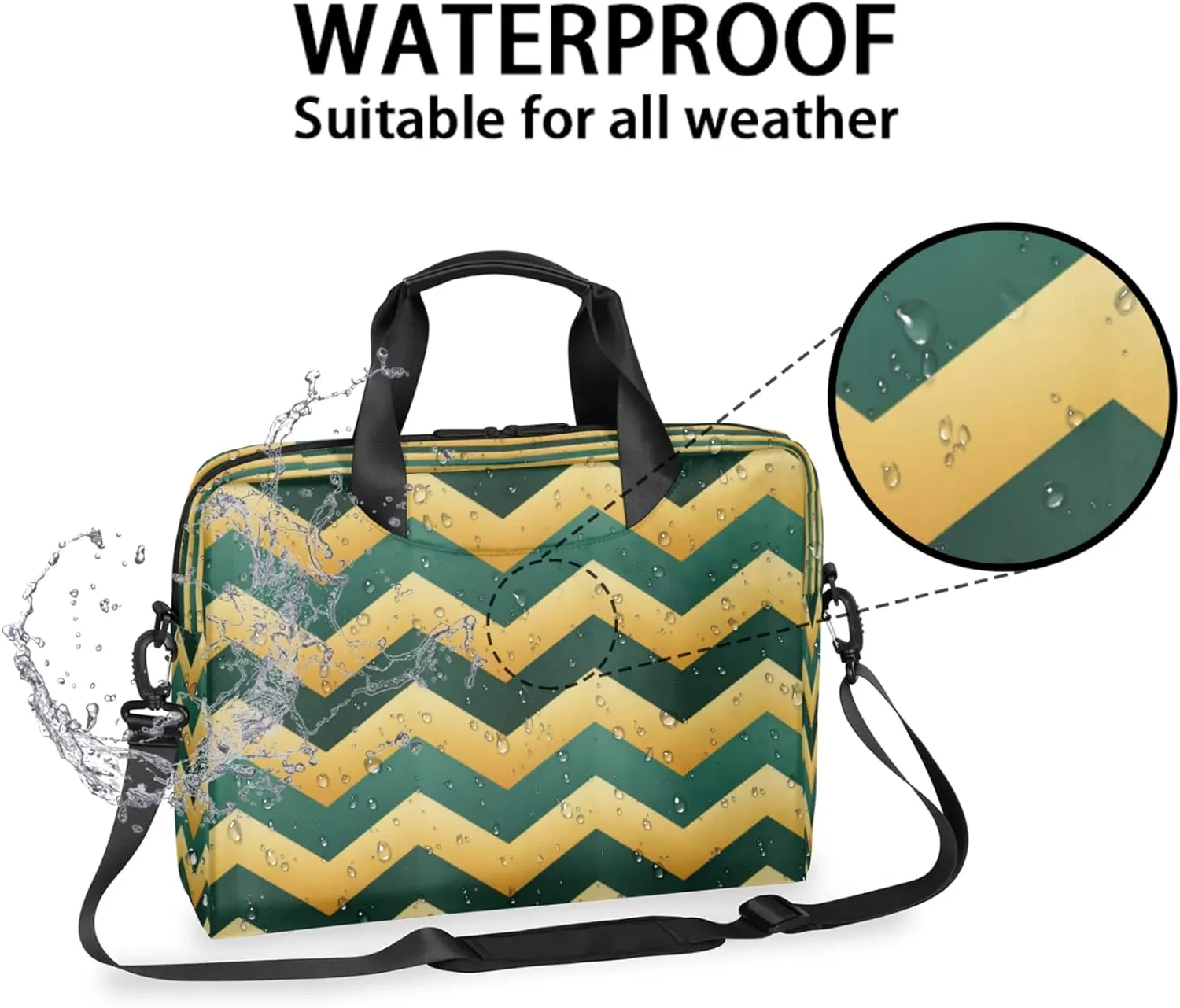 Laptop Carrying Case, Laptop and Tablet, Sleek Design, Water-Repellent Fabric, Business Casual, Casual Toploader