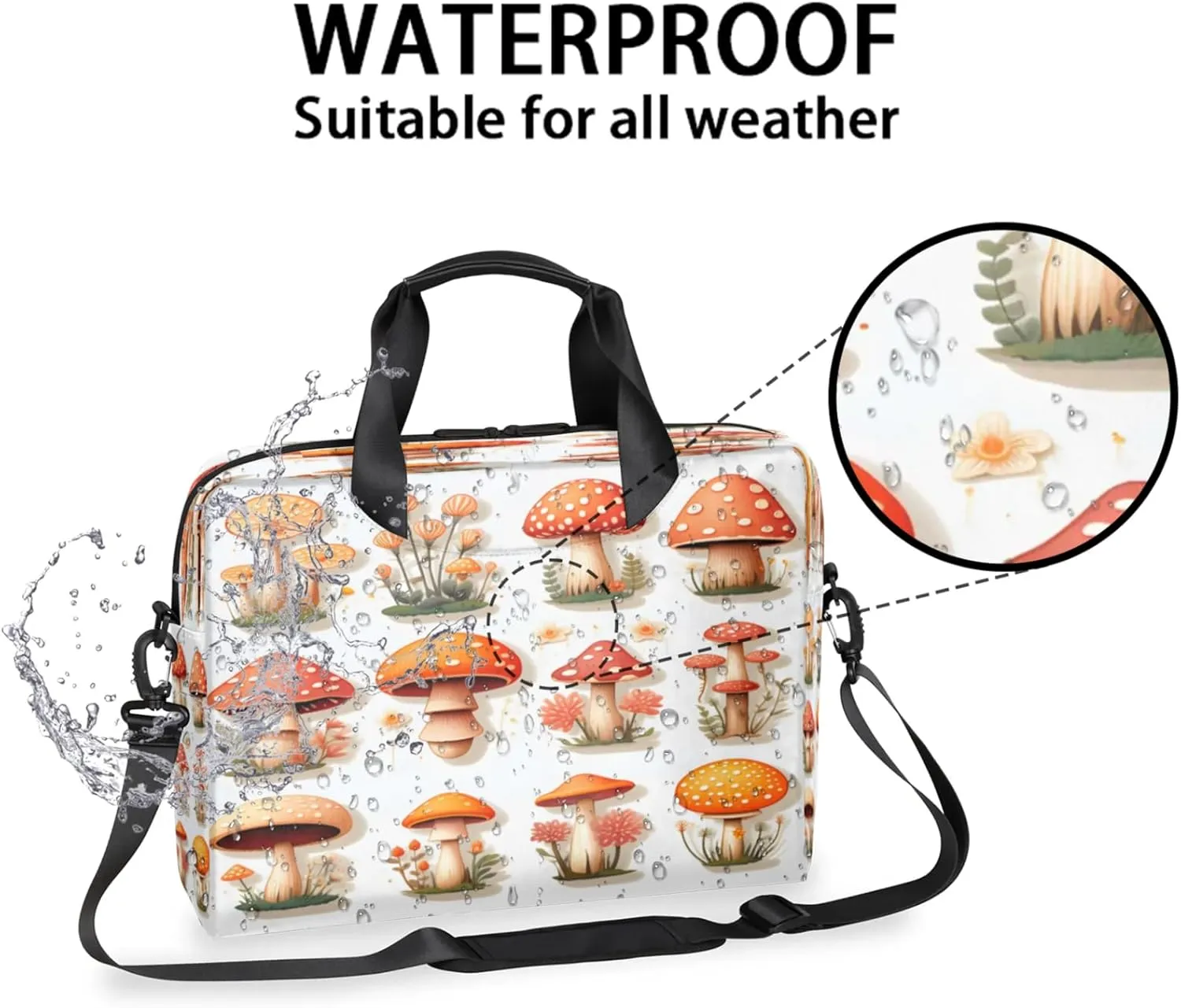 Laptop Carrying Case, Laptop and Tablet, Sleek Design, Water-Repellent Fabric, Business Casual, Casual Toploader