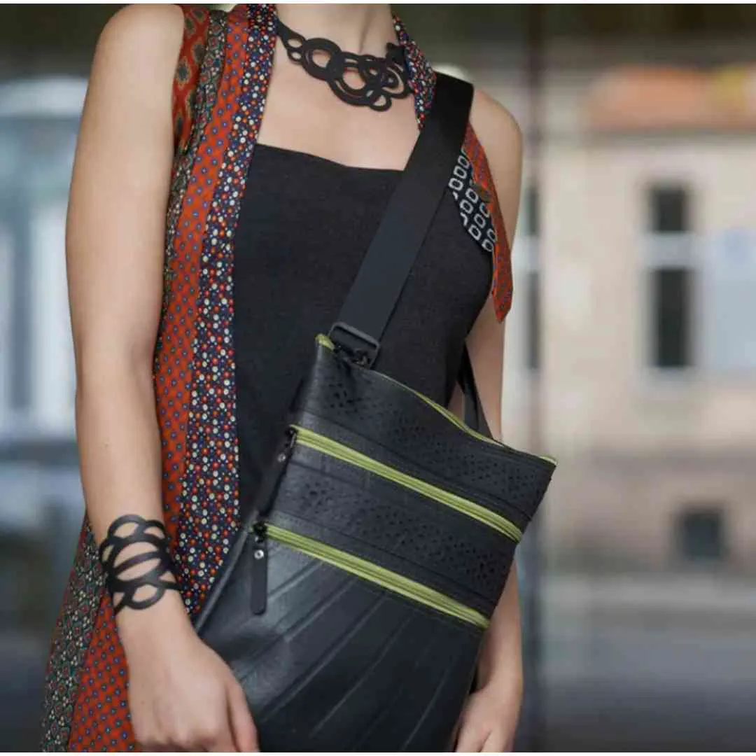 Large Crossbody Vegan Bag