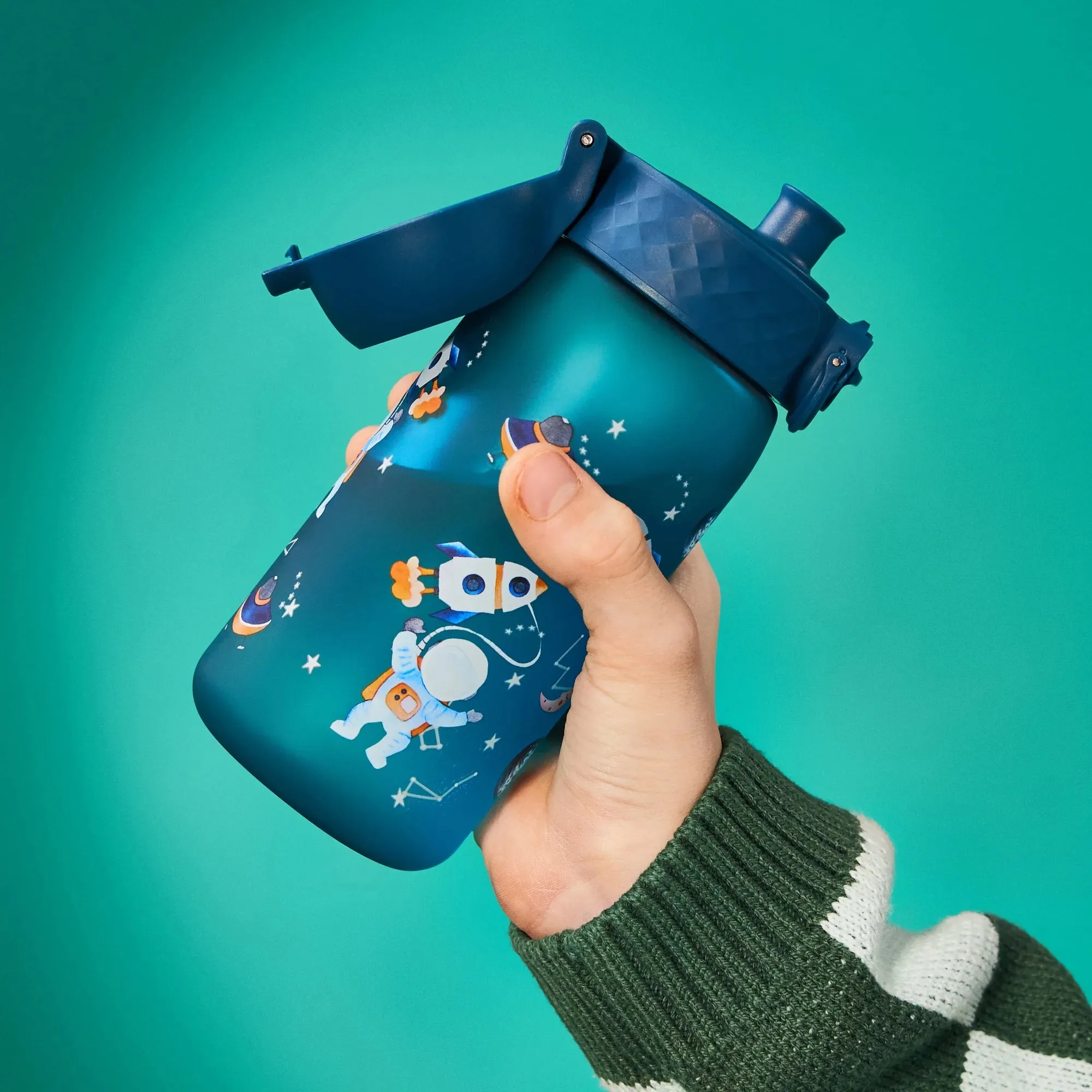 Leak Proof Kids Water Bottle, Recyclon, Space, 350ml (12oz)
