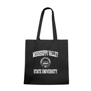 Mississippi Valley State University Delta Devils & Devilettes Institutional Seal Tote Bag