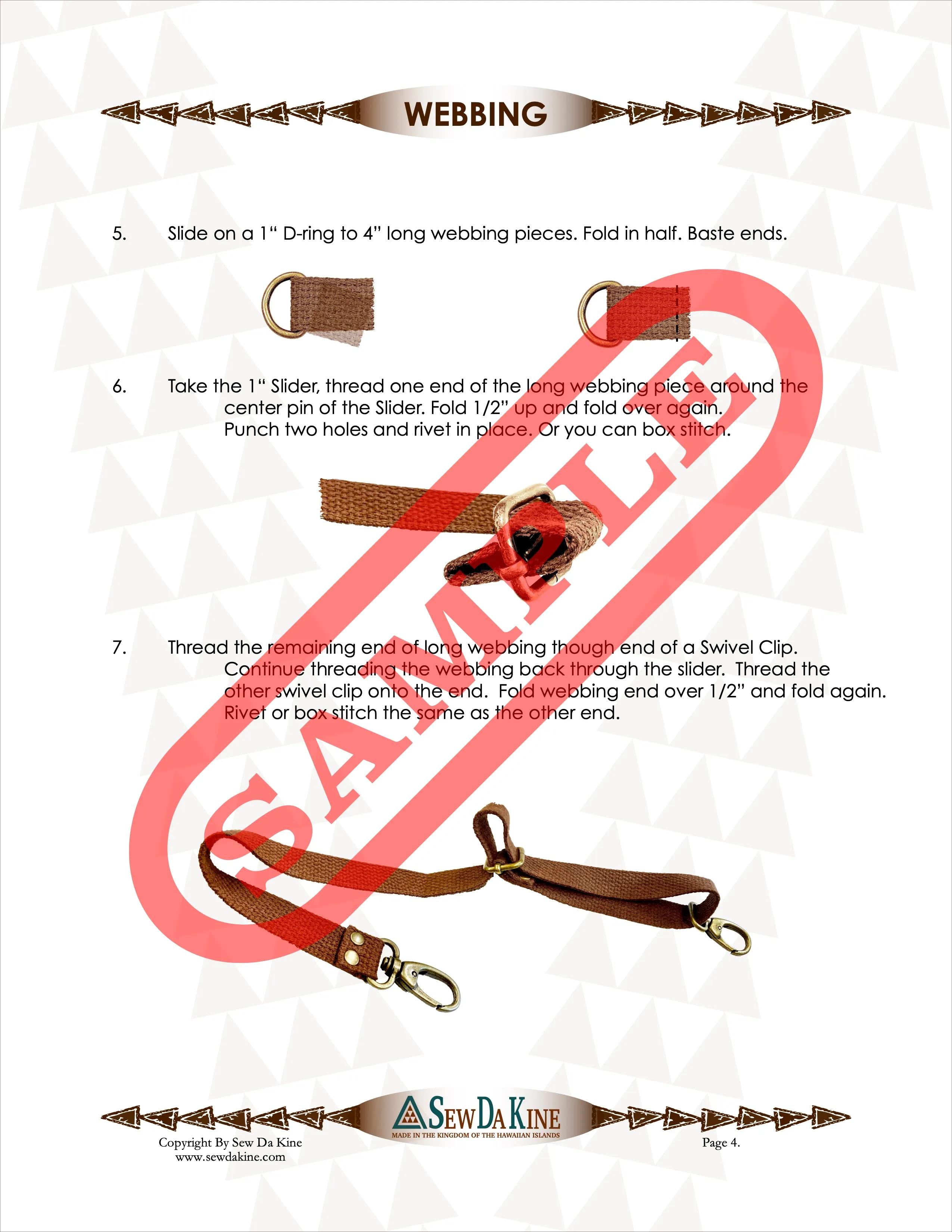 Pakana Convertible Bag PDF Pattern – Intermediate Level Design that is Stylish and Versatile