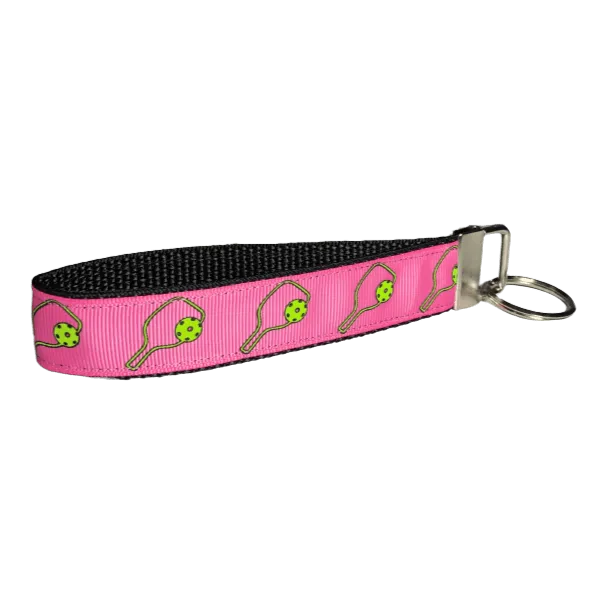 Pickleball Keychain, Choice of Size and Color