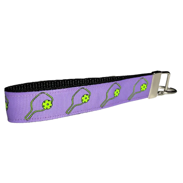 Pickleball Keychain, Choice of Size and Color
