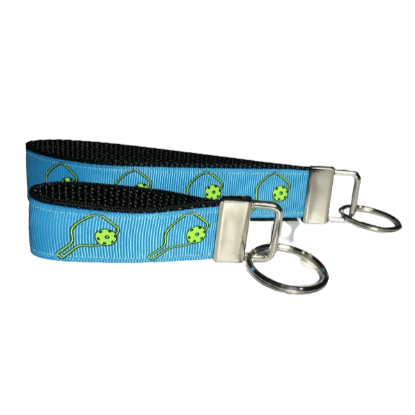 Pickleball Keychain, Choice of Size and Color