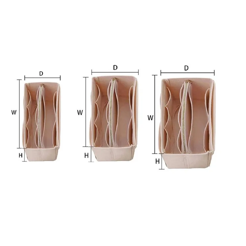 Portable Travel Makeup Cosmetic Insert Bags
