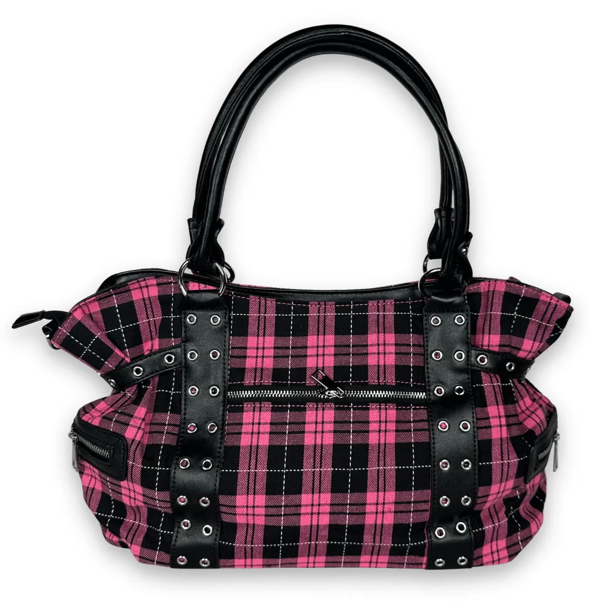 Punk Plaid Shoulder Bags & Crossbody Bag