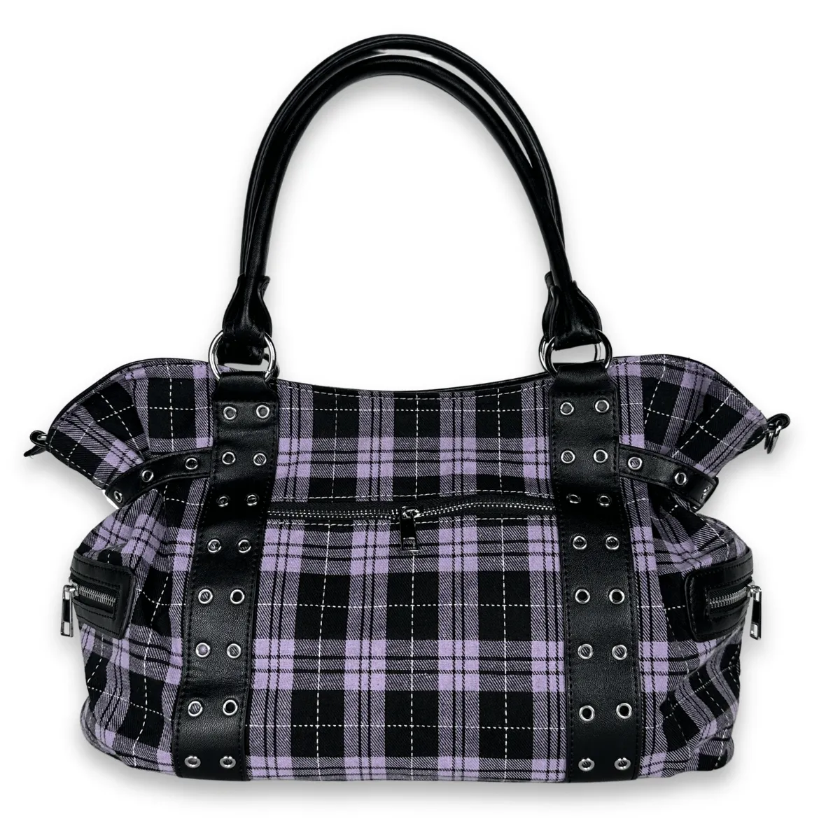 Punk Plaid Shoulder Bags & Crossbody Bag