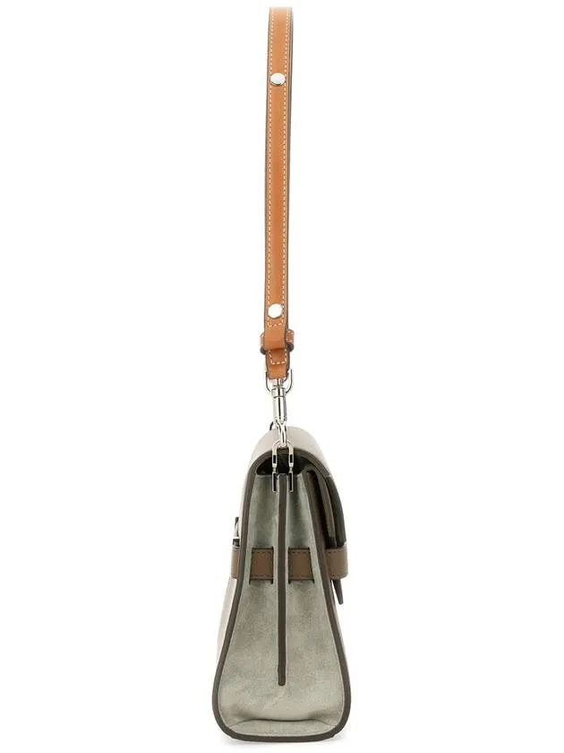 "LEE RADZIWILL" COLOR-BLOCK SHOULDER BAG