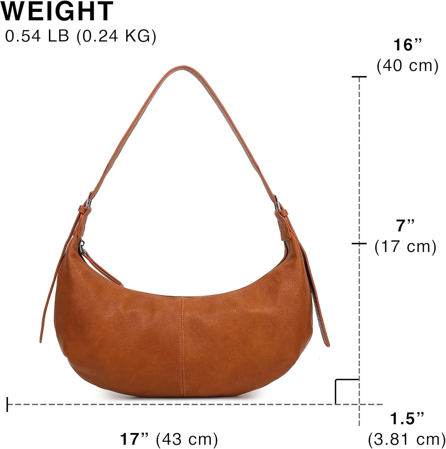 Scarleton Purses for Women, Crossbody Bags for Women, Lightweight with 2 Straps Shoulder Bag for Casual & Party, H2088