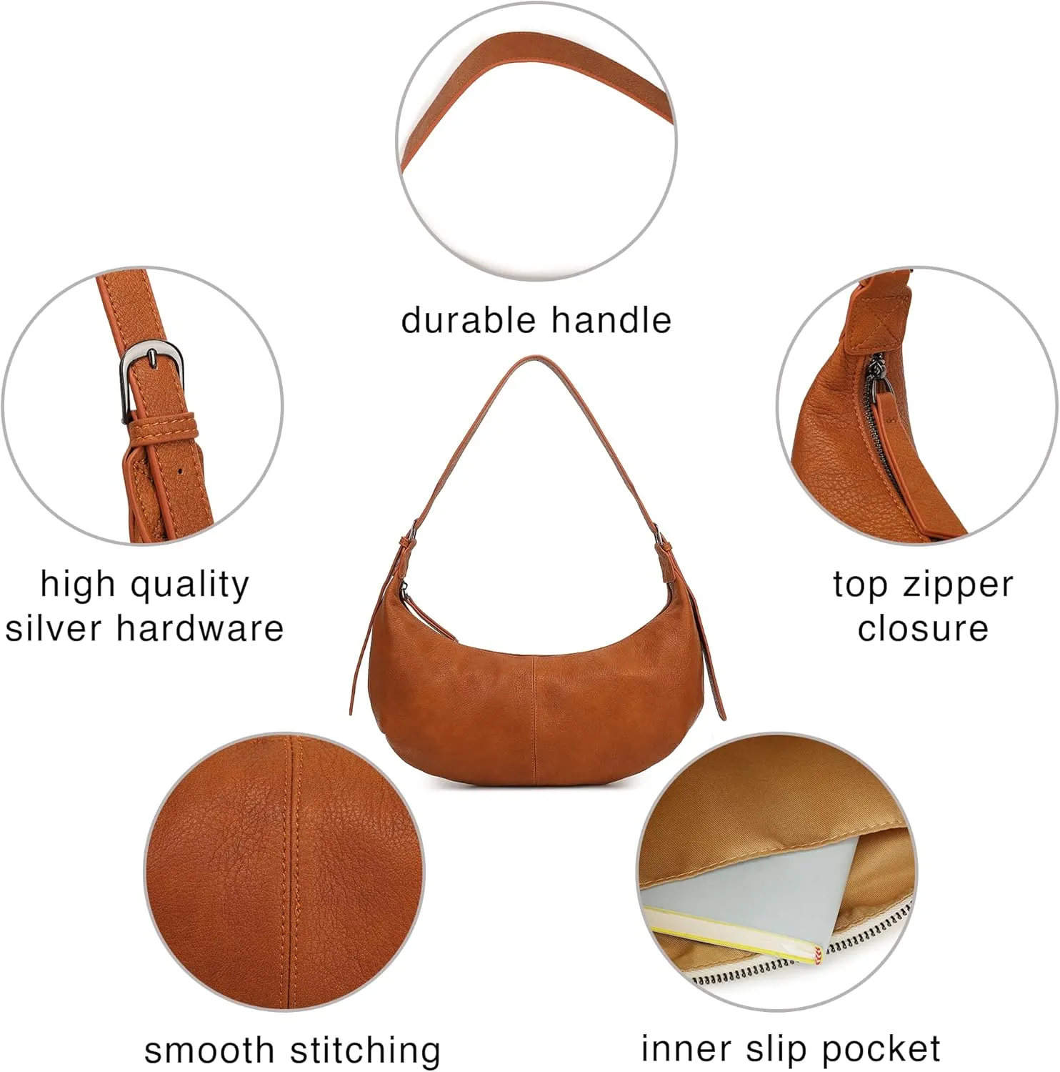 Scarleton Purses for Women, Crossbody Bags for Women, Lightweight with 2 Straps Shoulder Bag for Casual & Party, H2088