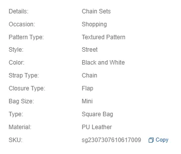 Shein Fashionable And Personalized Animal Print Chain Crossbody Mini Square Bag 