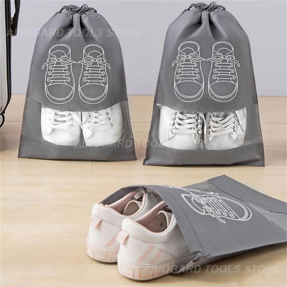 Shoes Storage Bag Multi Size Household Organizer Closet Organizer Bundle Pocket Travel Portable Bag Drawstring Bag Organizer
