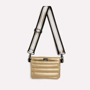 Think Royln Bum Bag Crossbody in Pearl Gold