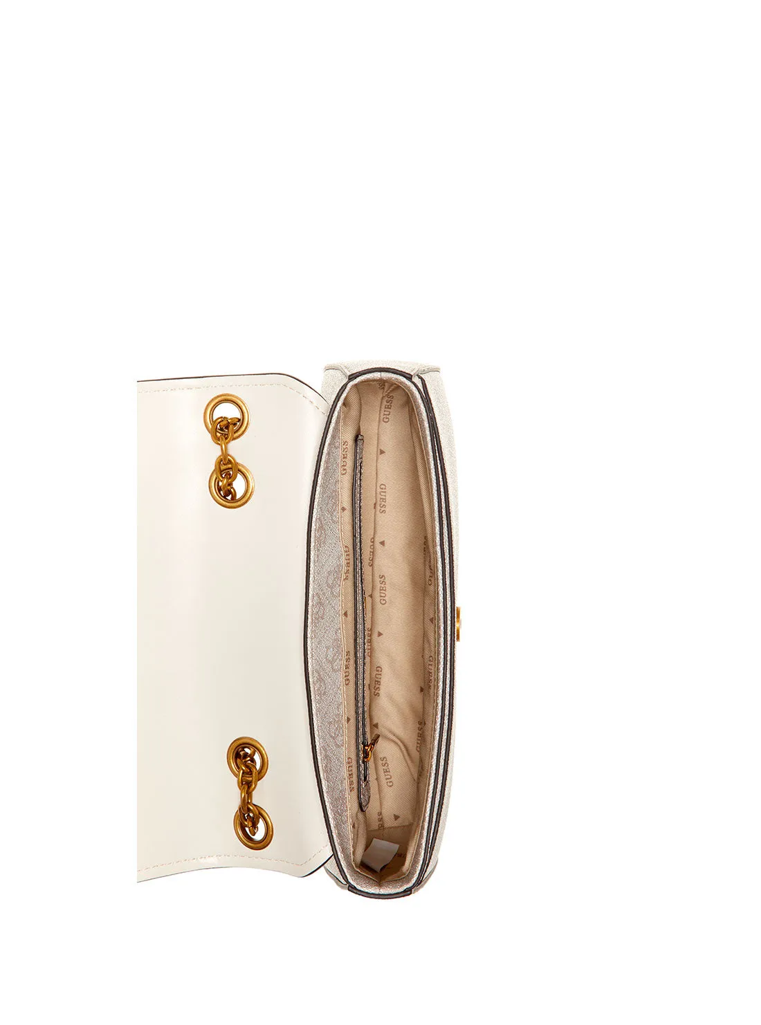 White Rossana Convertible Crossbody Bag
