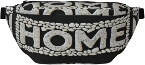 Word Home Small White Pebbles Fanny Pack For Women Man, Waist Belt Bag Crossbody For Sports Travel Hiking Running Jogging