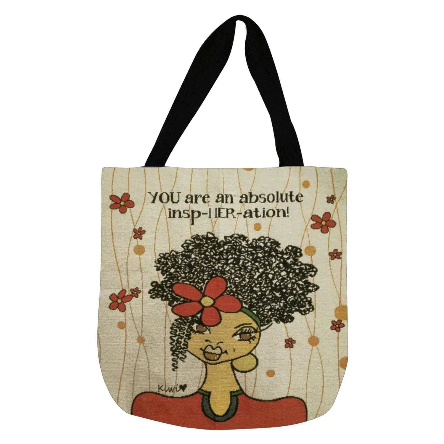 You Are an Insp-HER-ation Woven Tote Bag