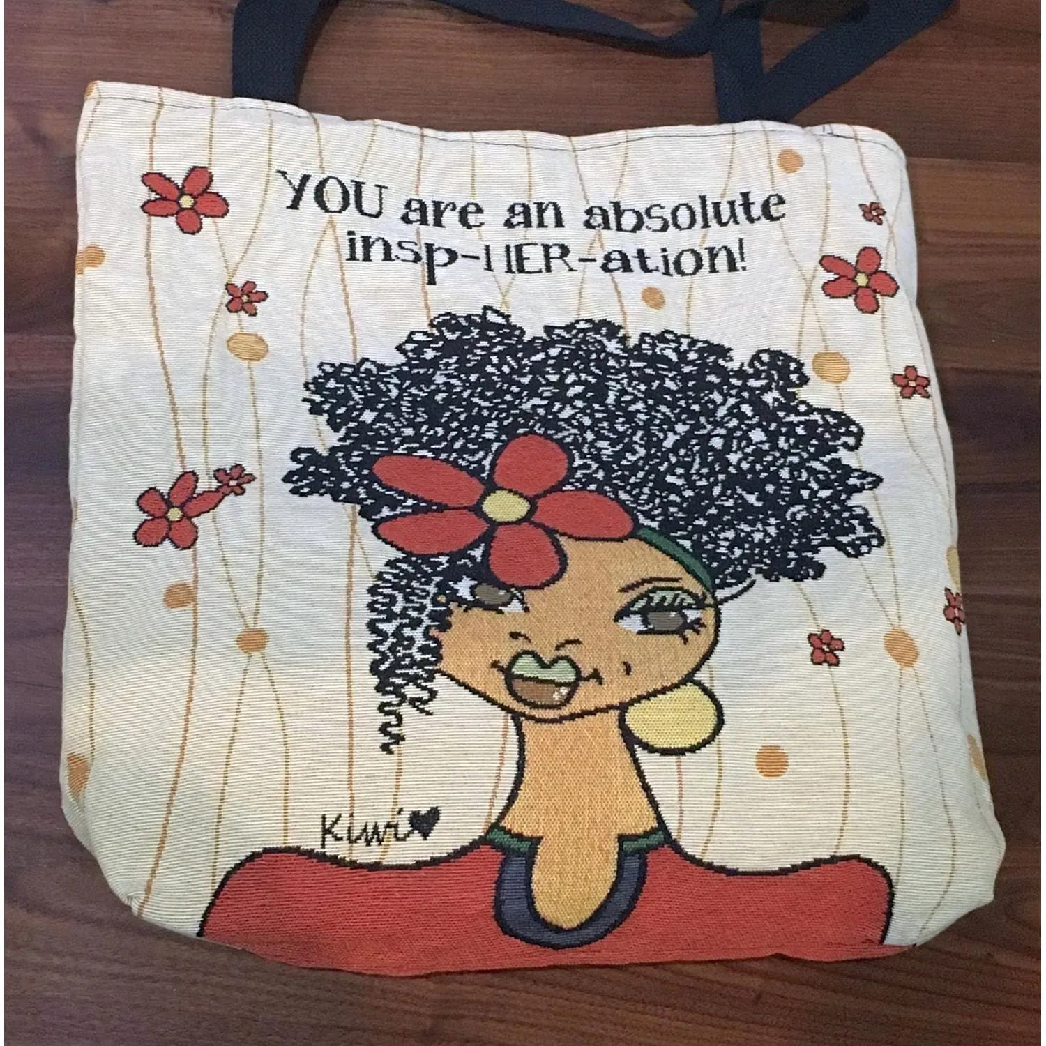 You Are an Insp-HER-ation Woven Tote Bag